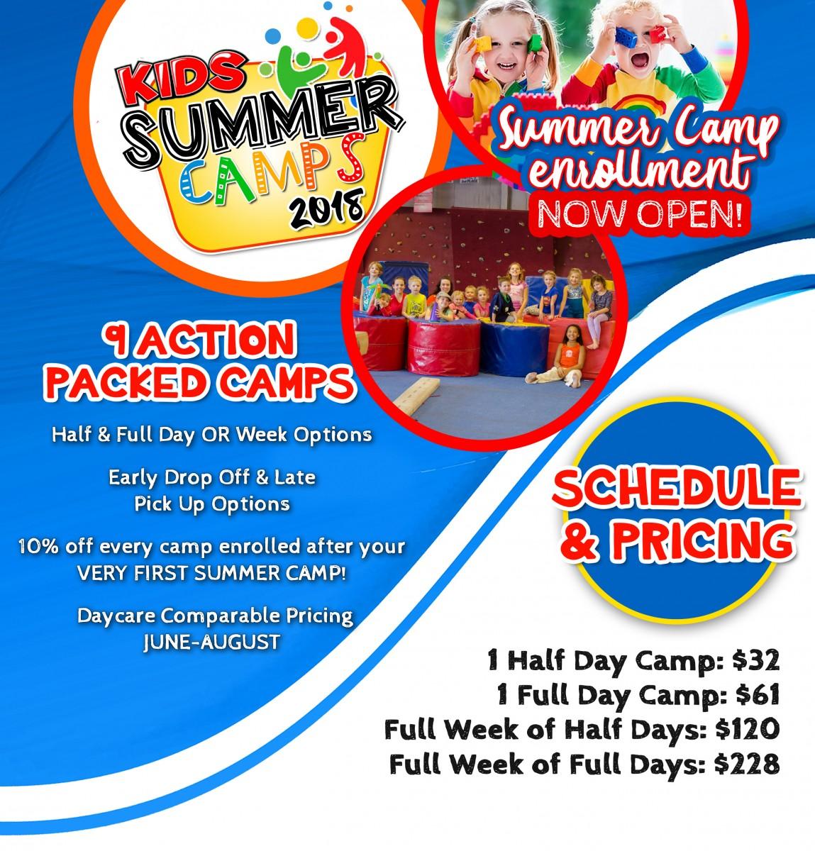 Wausau Summer Camps TriCounty Gymnastics & Cheer